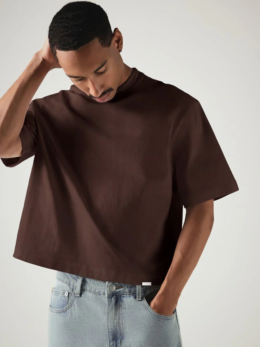 Camiseta Manfinity Cropped Boxy — Foto 28