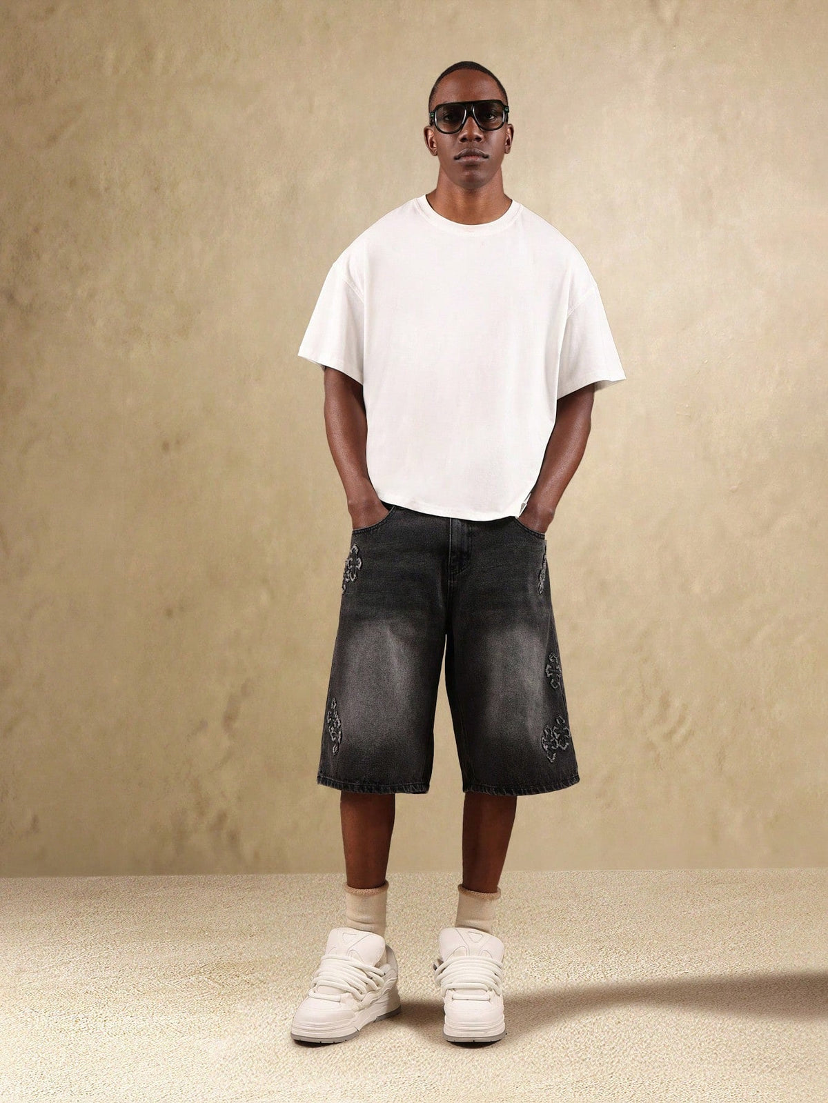 Short Manfinity Denim Cruz Jeans — Foto 1