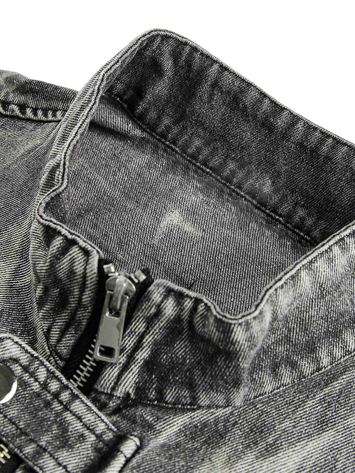 Jaqueta Manfinity Hip-Hop Denim — Foto 3