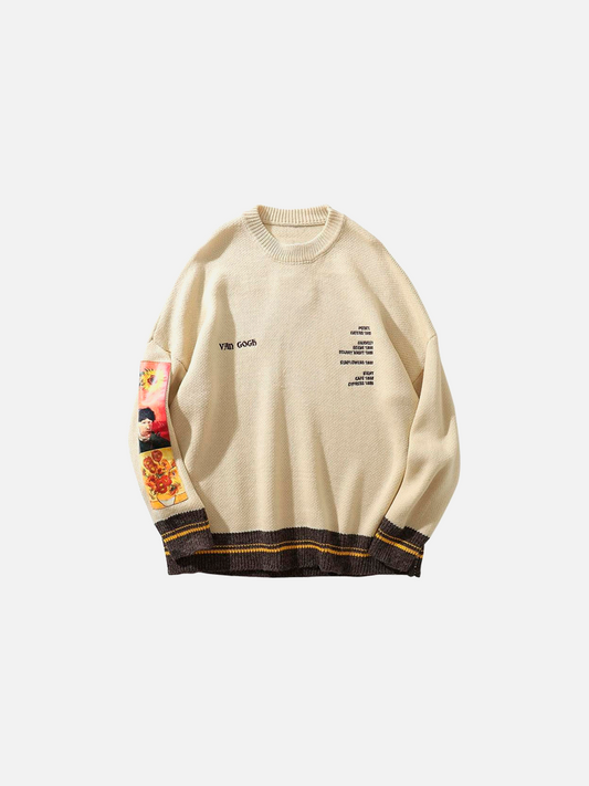 Blusa Manfinity Van Gogh 'Doze Girassóis Numa Jarra' — Foto 1