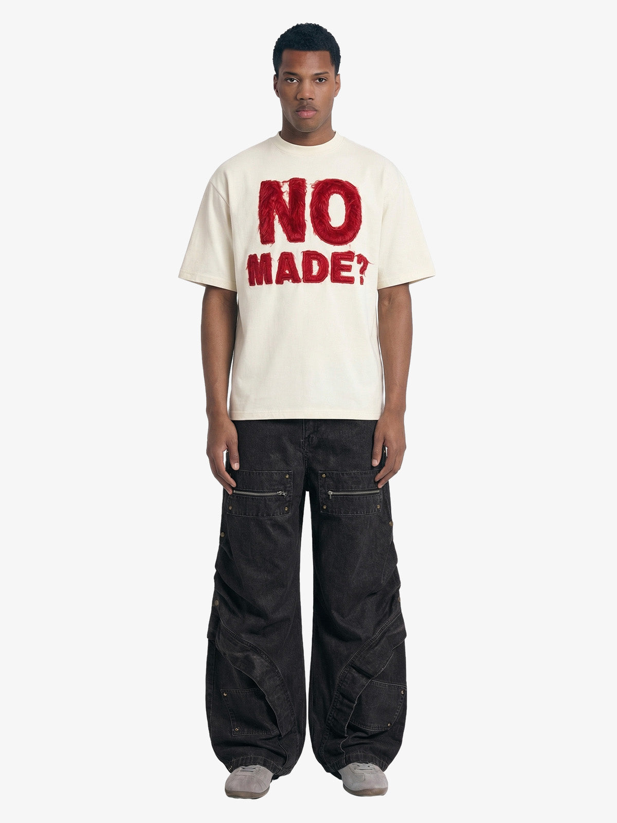 Camiseta Manfinity Studios No Made? Oversized — Foto 3