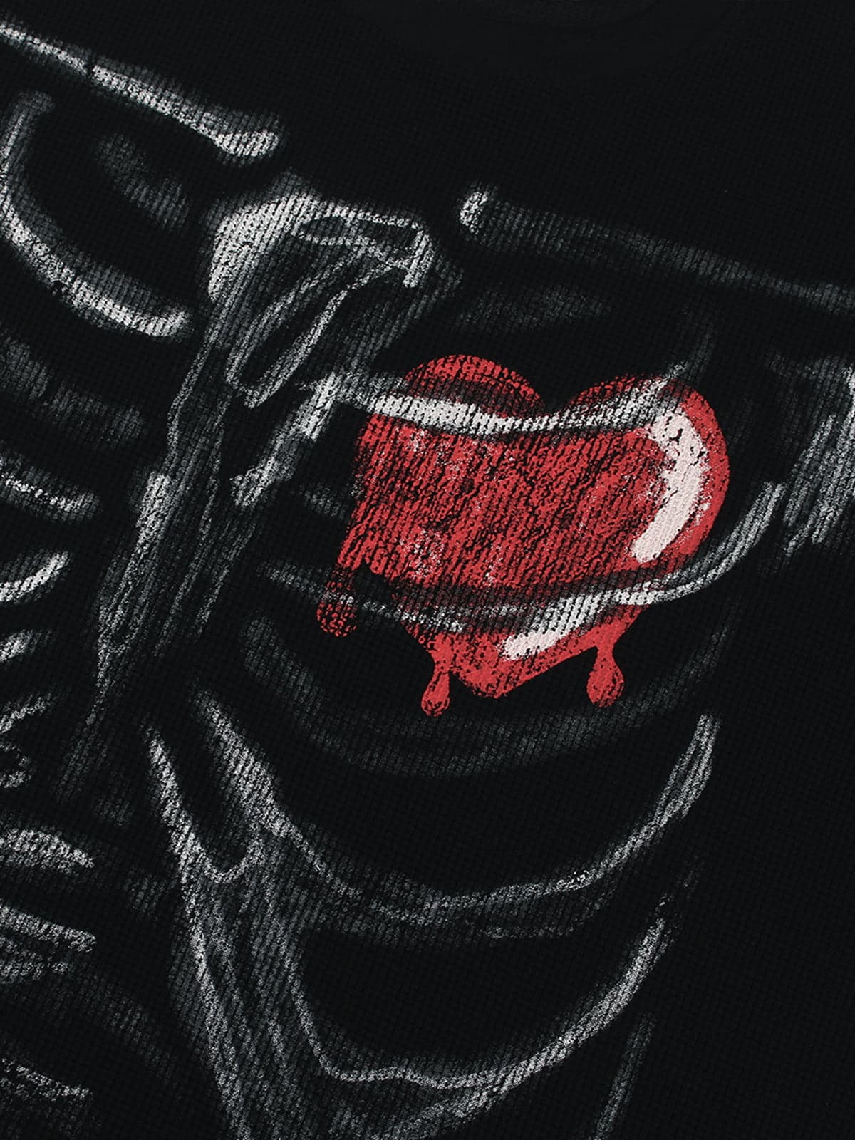 Camiseta Manfinity Skeleton Heart — Foto 16