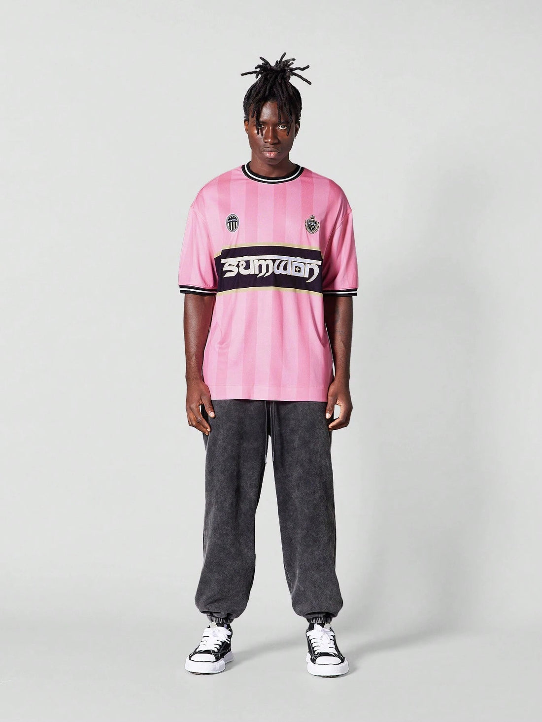 Camisa Manfinity Soccer Rose — Foto 1