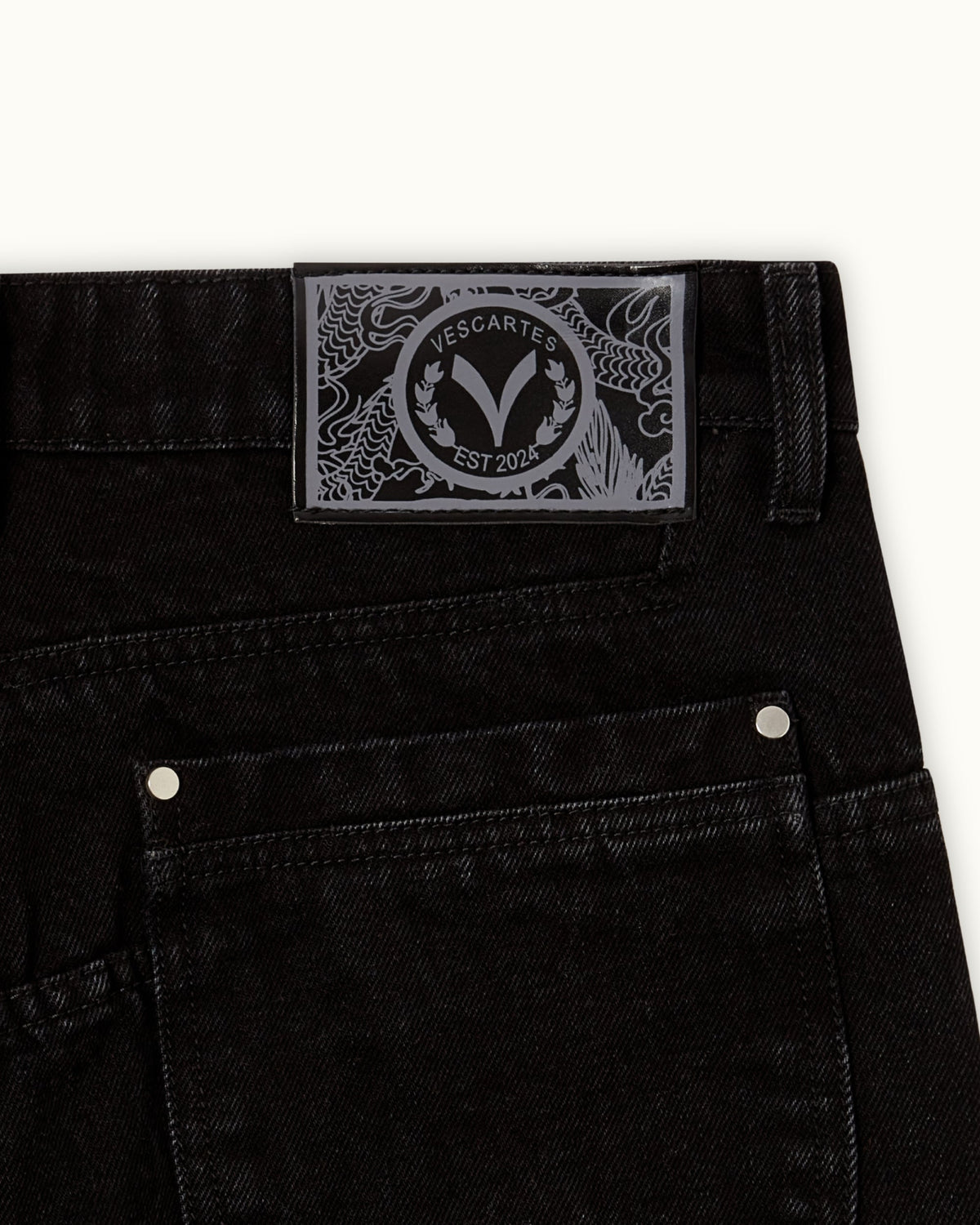 Calça Jeans Manfinity Studios Shogun Dynasty Wide Leg — Foto 7