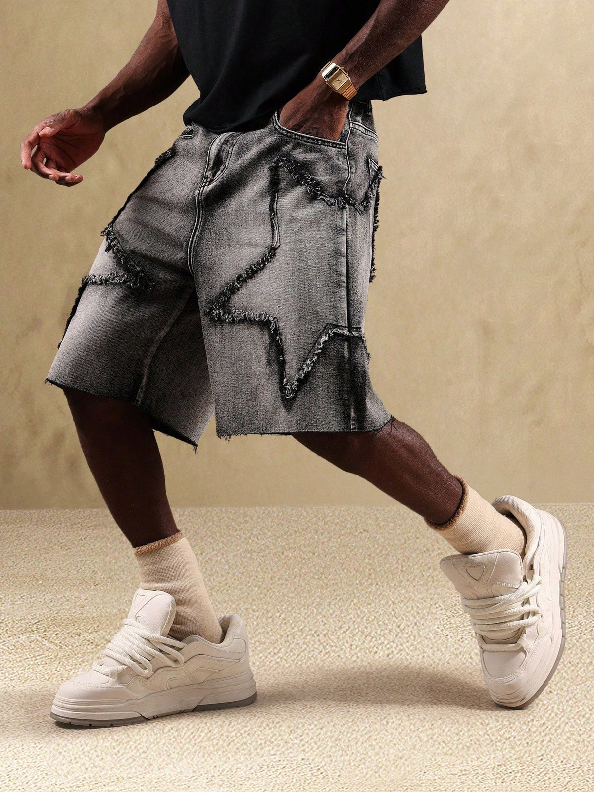 Short Manfinity Cargo Star — Foto 4
