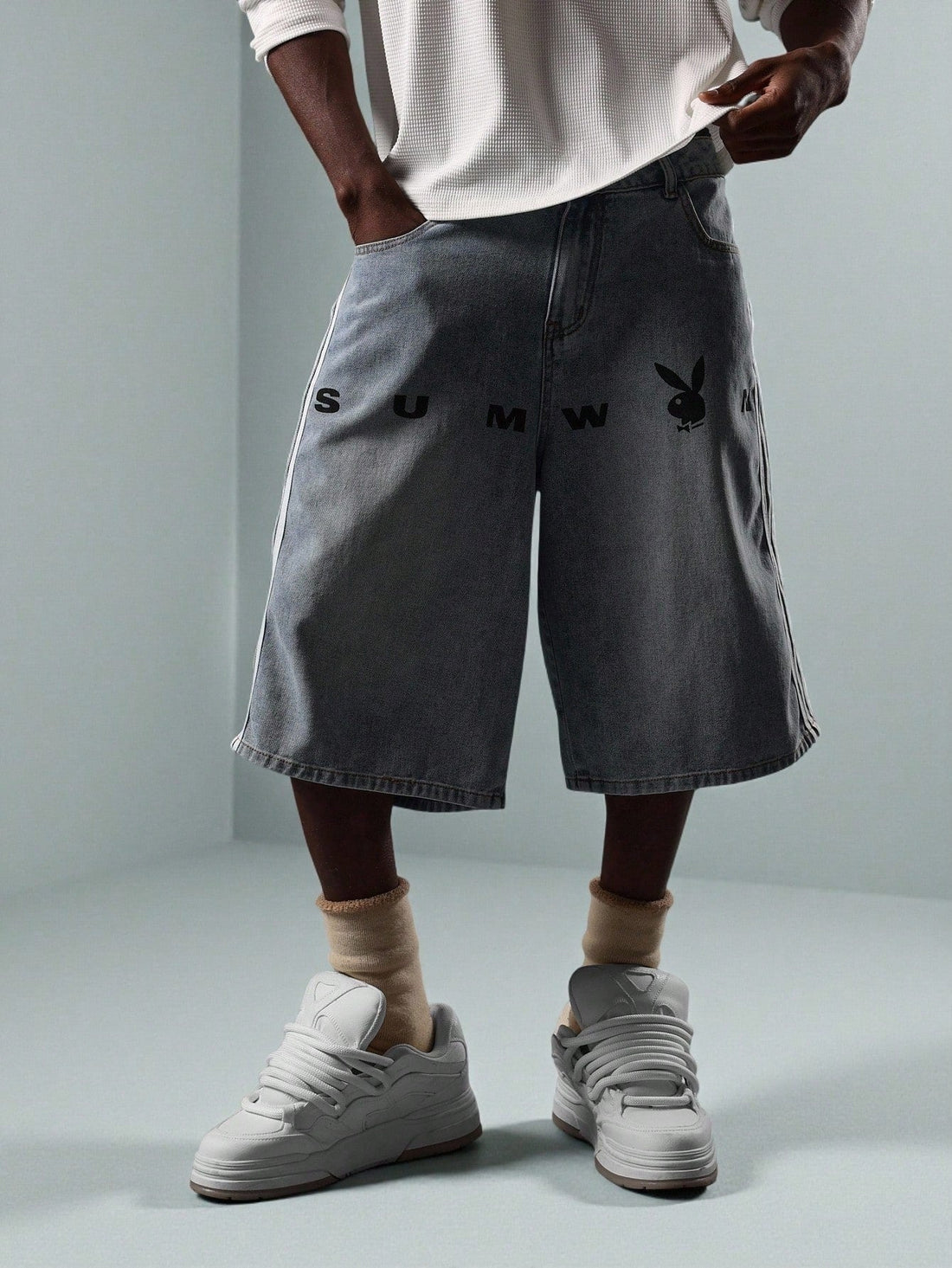 Short Manfinity Jeans List — Foto 1