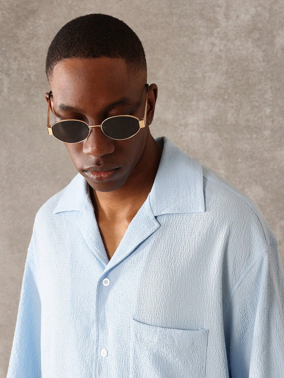 Camisa Manfinity Blue — Foto 4