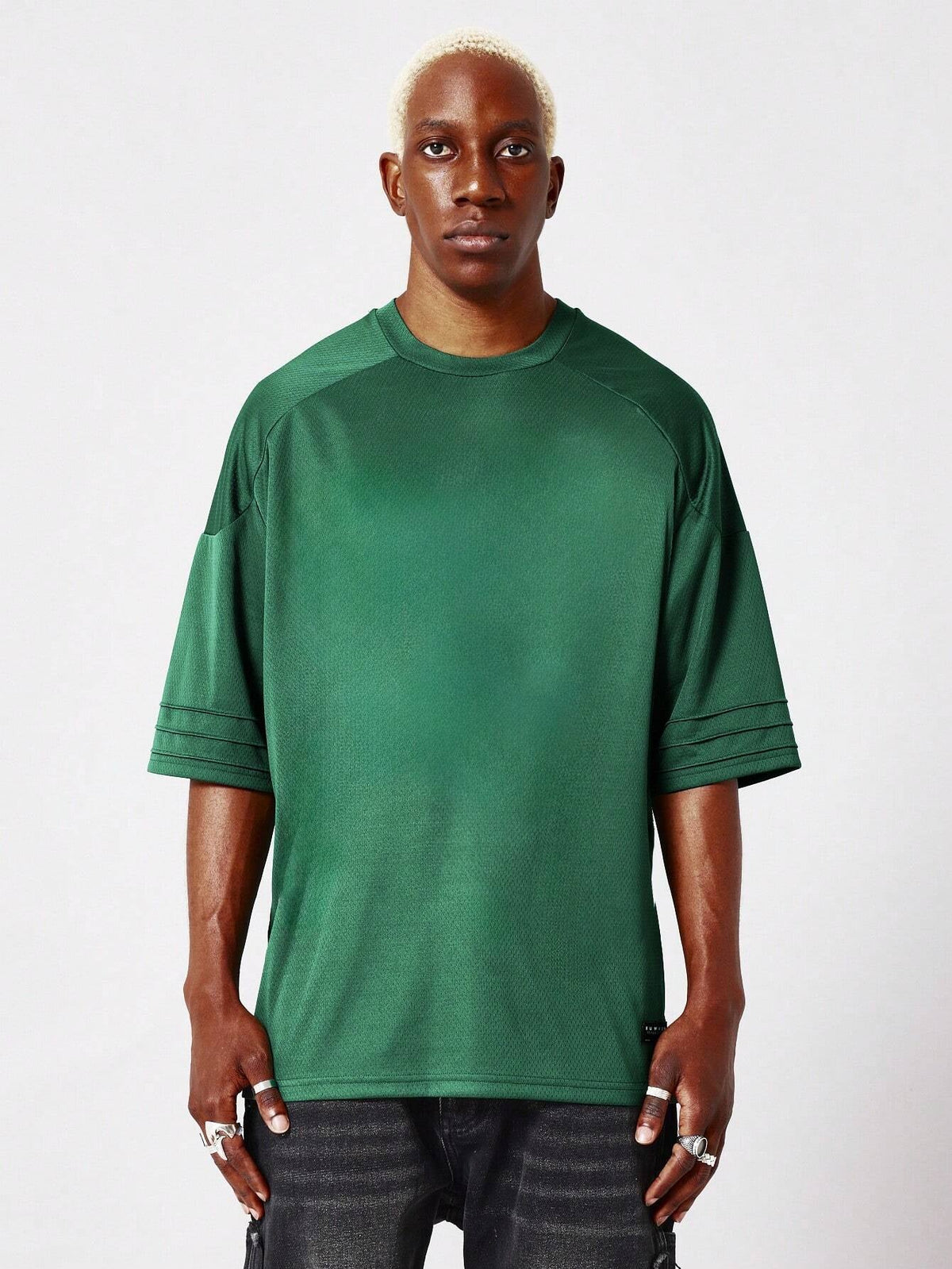 Camiseta Manfinity Hockey Ajuste Oversized — Foto 4