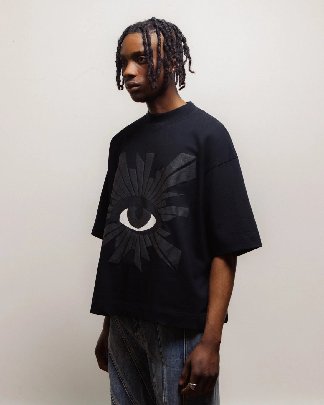 Camiseta Manfinity Eyed Mosaic Black — Foto 1