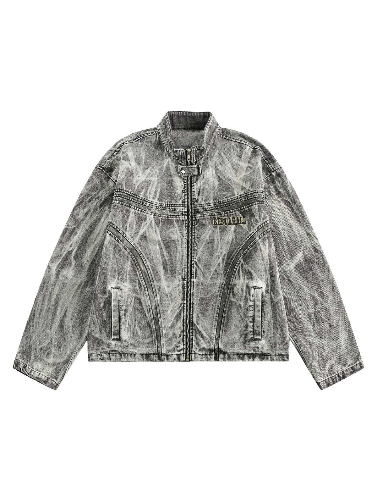 Jaqueta Manfinity Hip-Hop Denim — Foto 1