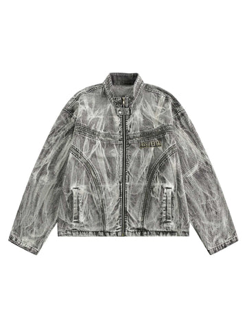 Jaqueta Manfinity Hip-Hop Denim — Foto 1