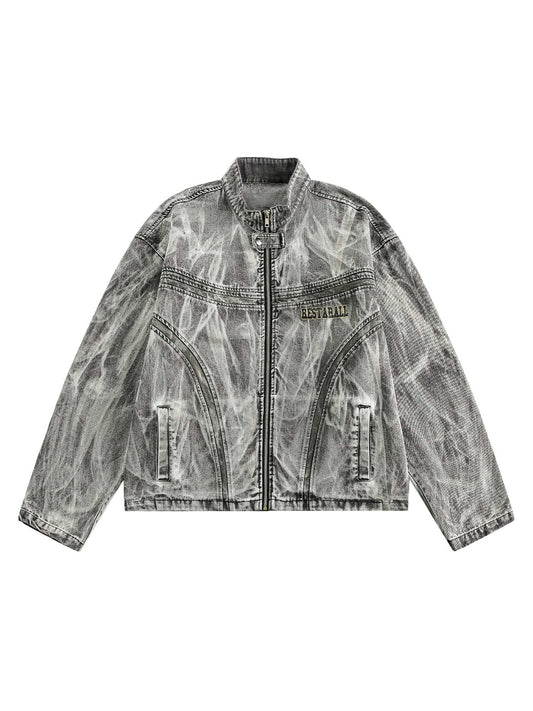 Jaqueta Manfinity Hip-Hop Denim — Foto 1