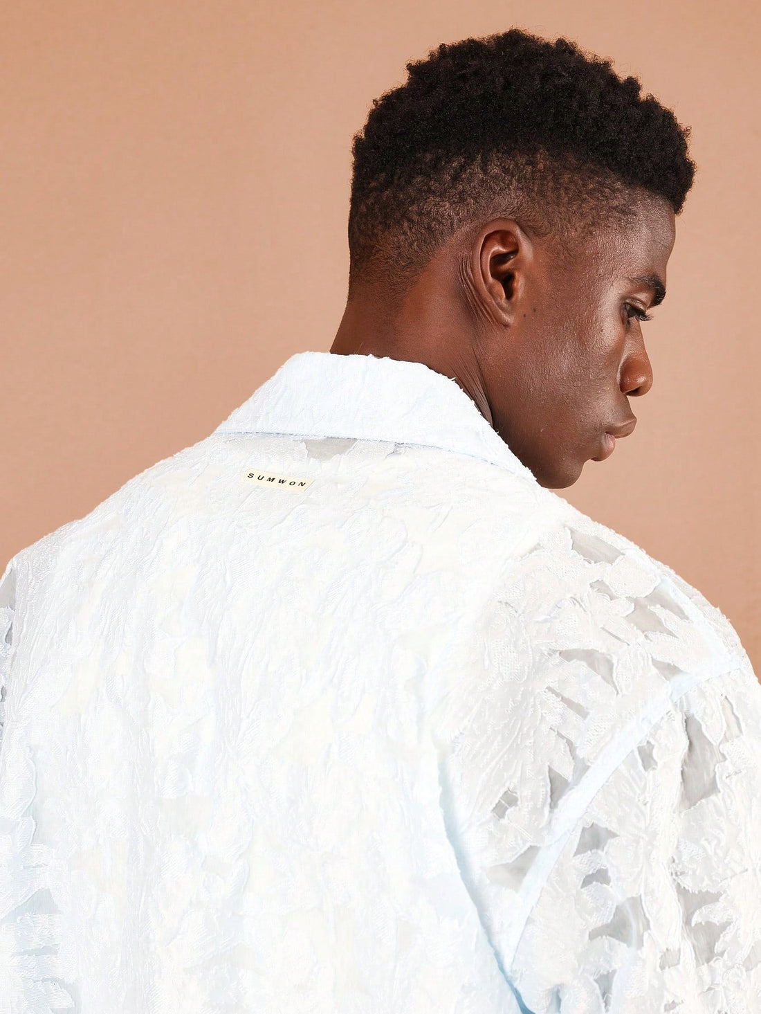 Camisa Manfinity Renda Jacquard — Foto 1