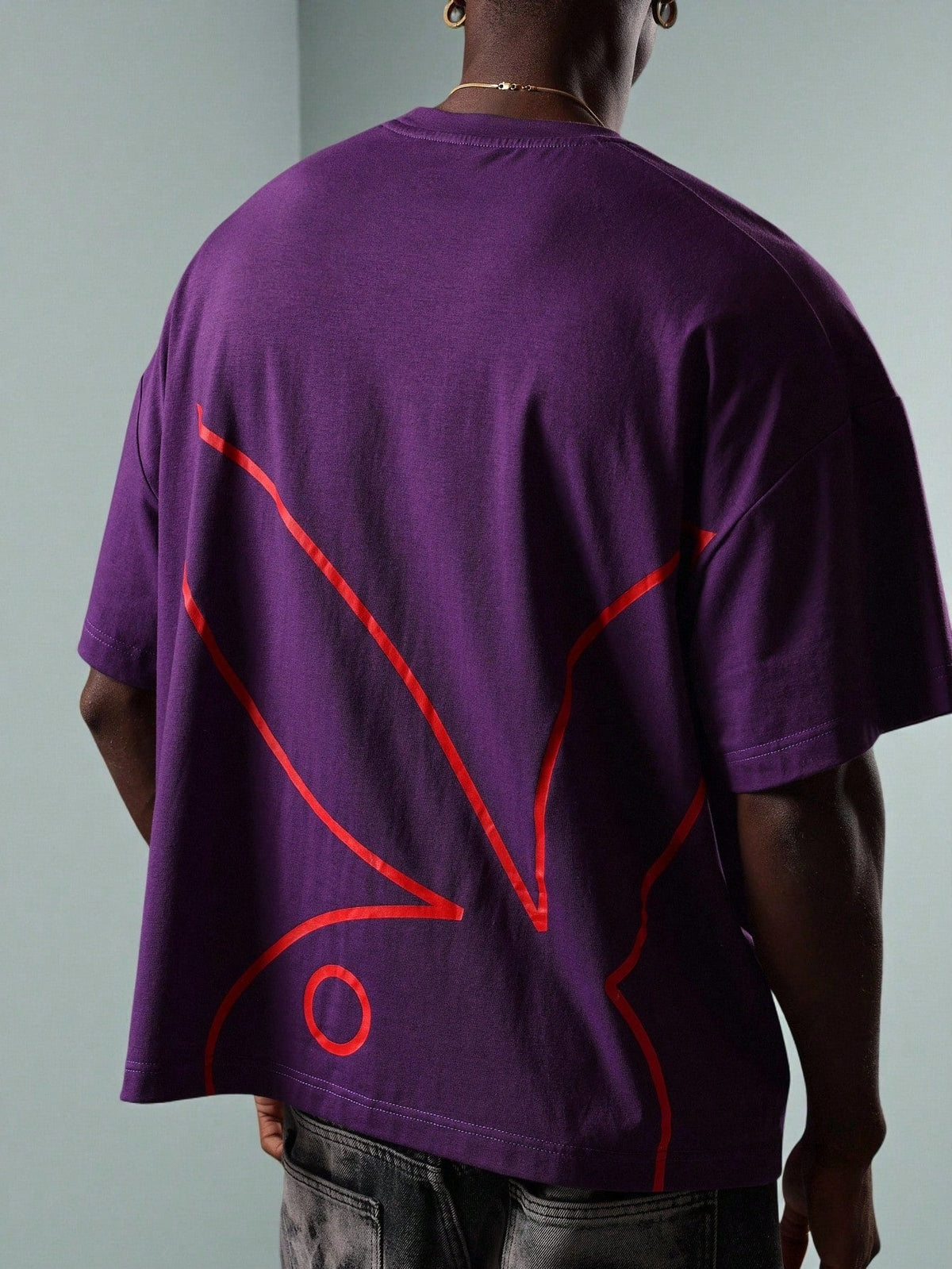 Camiseta Manfinity Purplee — Foto 3