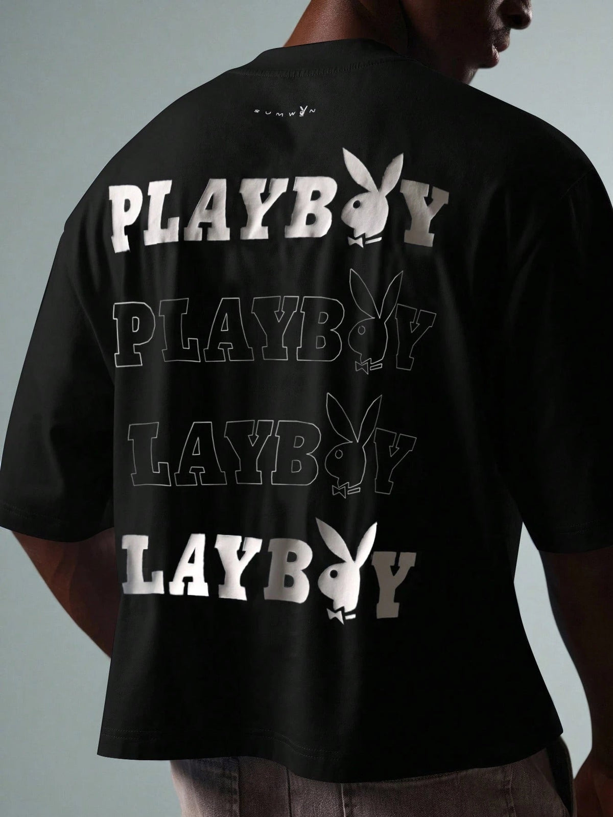 Camiseta Manfinity Oversized Fleece — Foto 1