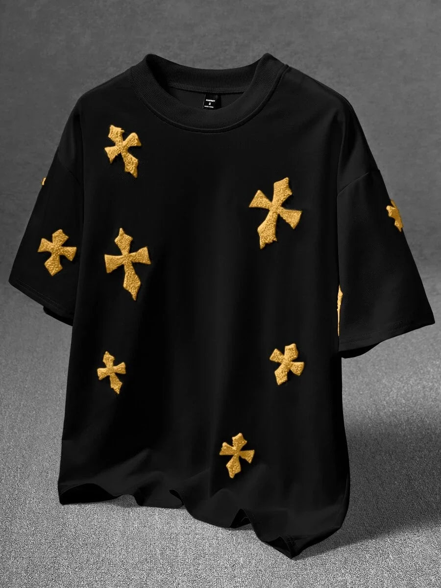 Camiseta Manfinity Cross Art — Foto 39