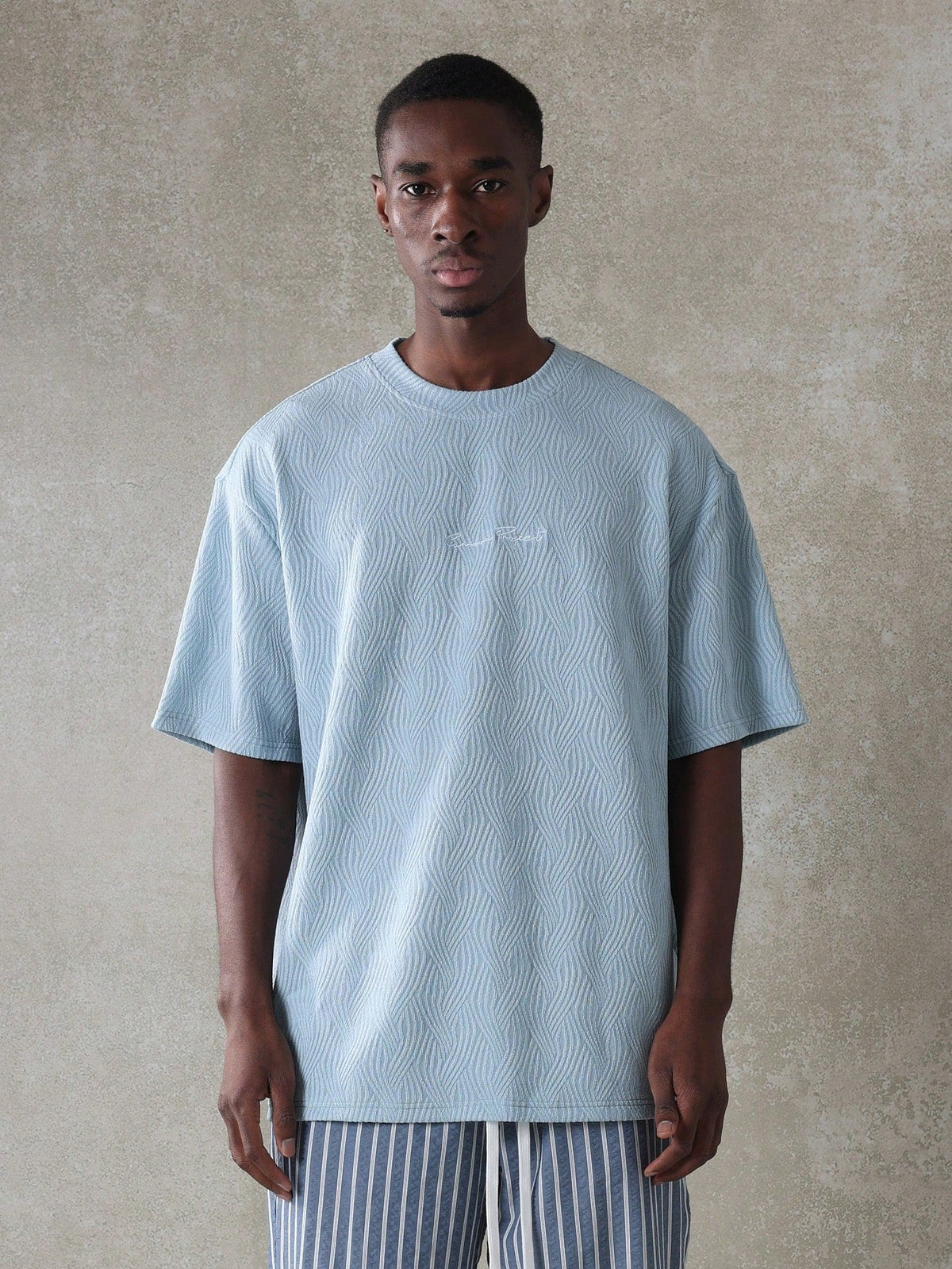 Camisa Manfinity Veludo Noir — Foto 2