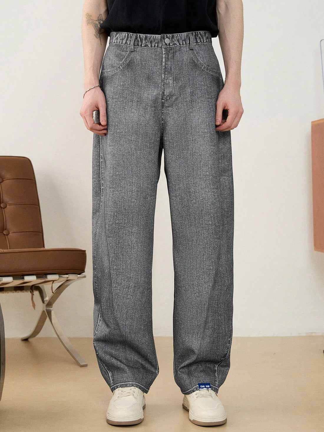 Calça Manfinity Urban Grey — Foto 1