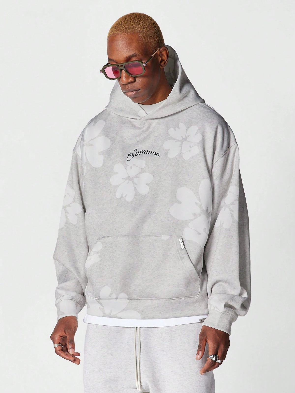 Moletom Manfinity Floral — Foto 8