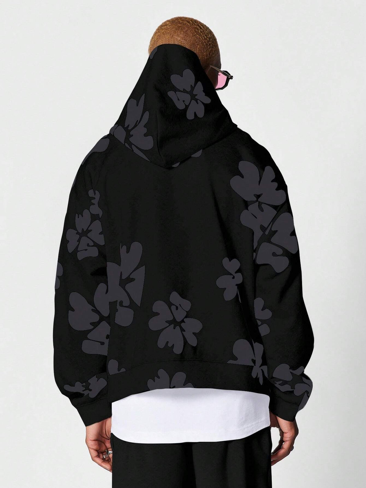 Moletom Manfinity Floral — Foto 10