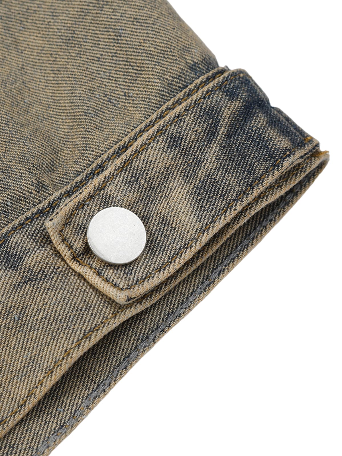 Jaqueta Manfinity Studios Gothic Wash Denim Jacket — Foto 8