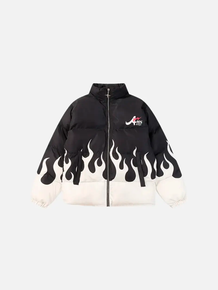 Blusa Manfinity Puffer Gola Alta 'Ares Fire' — Foto 1