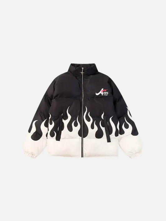 Blusa Manfinity Puffer Gola Alta 'Ares Fire' — Foto 1