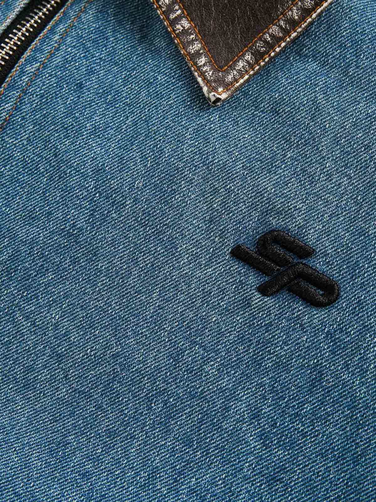Jaqueta Manfinity Heavy Washed Denim Work — Foto 15