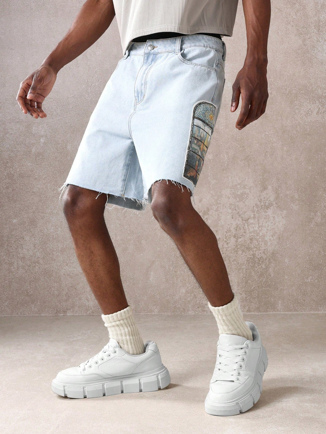 Short Manfinity Janela Vintage Classic — Foto 1