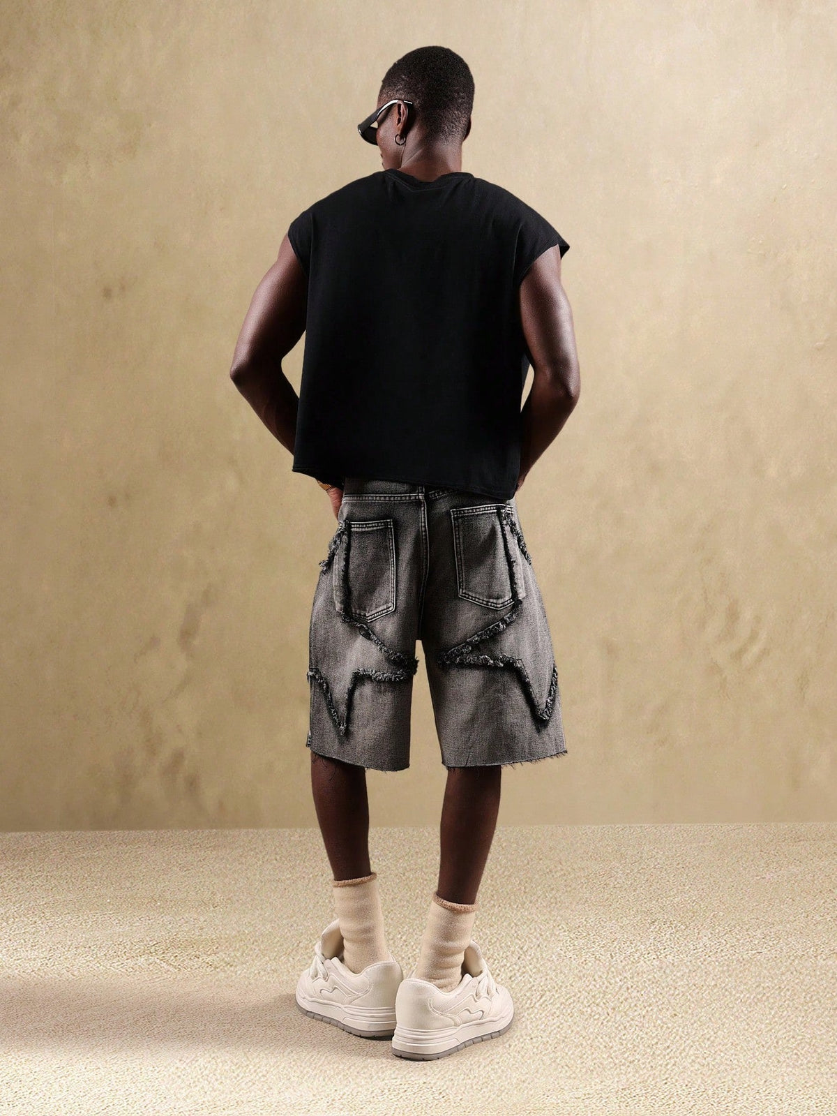 Short Manfinity Cargo Star — Foto 3