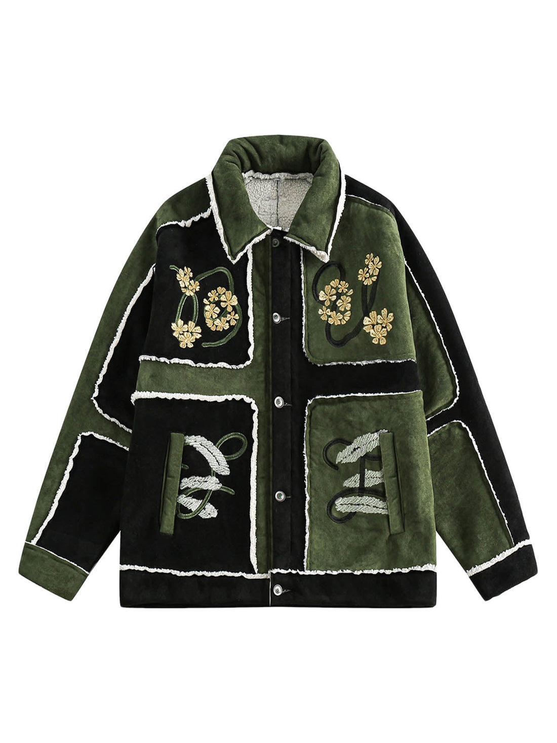 Jaqueta Manfinity Floral Fleece — Foto 1