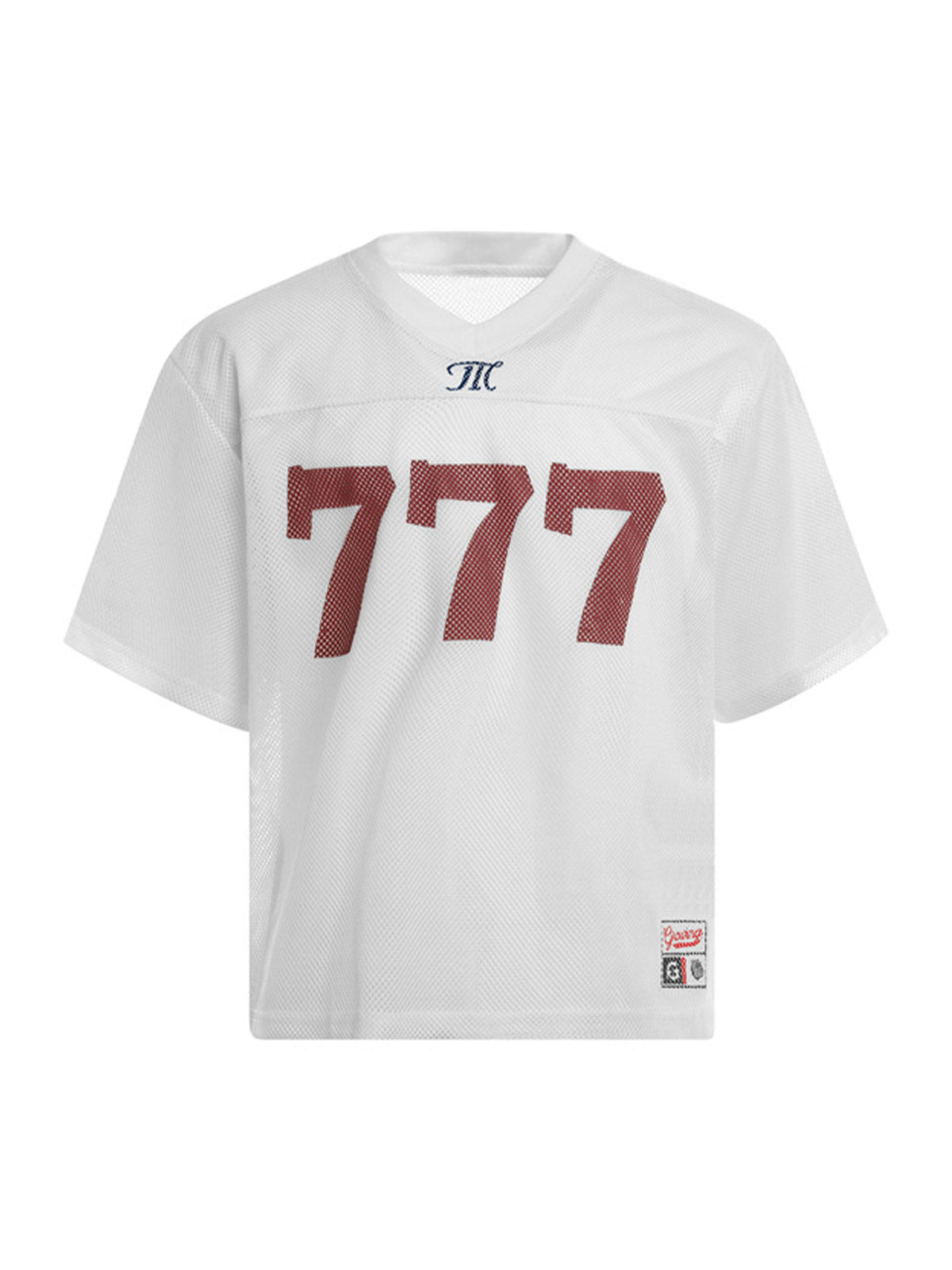 Camiseta Manfinity Jersey Letter 777 — Foto 7