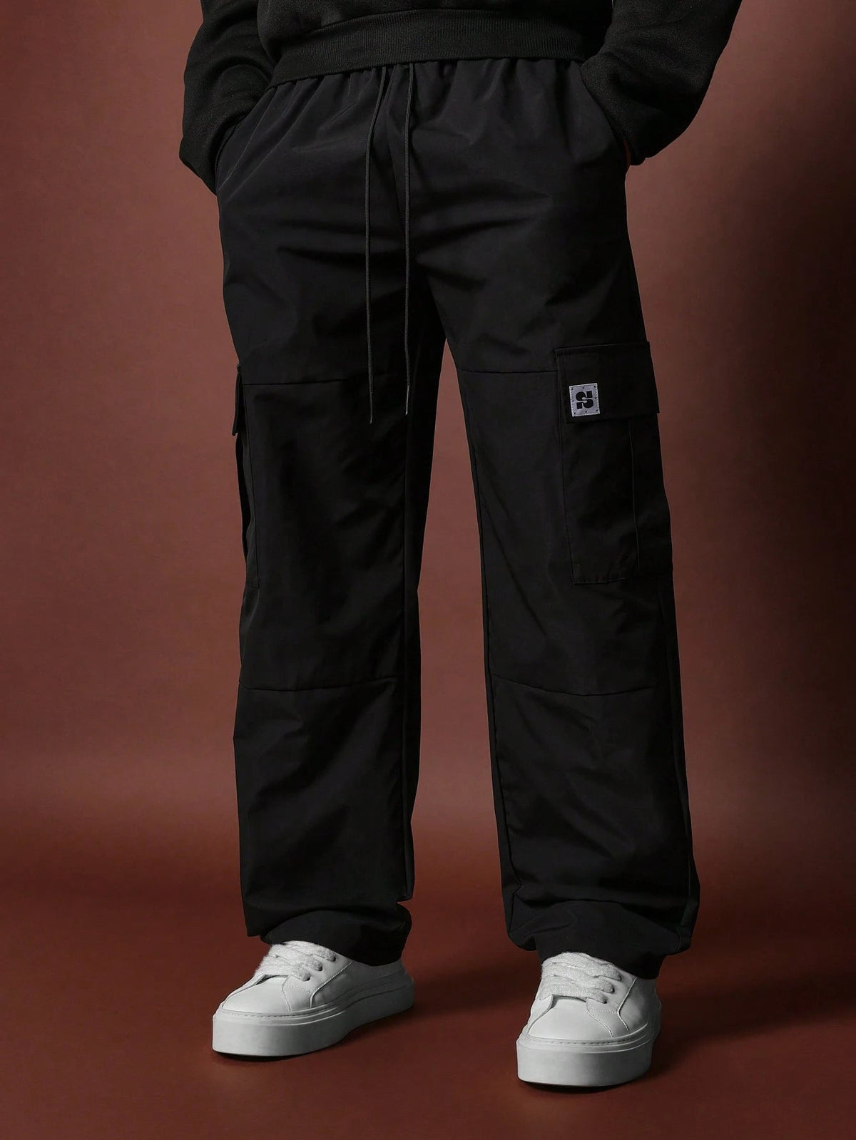 Calça Manfinity Nylon Cargo — Foto 3
