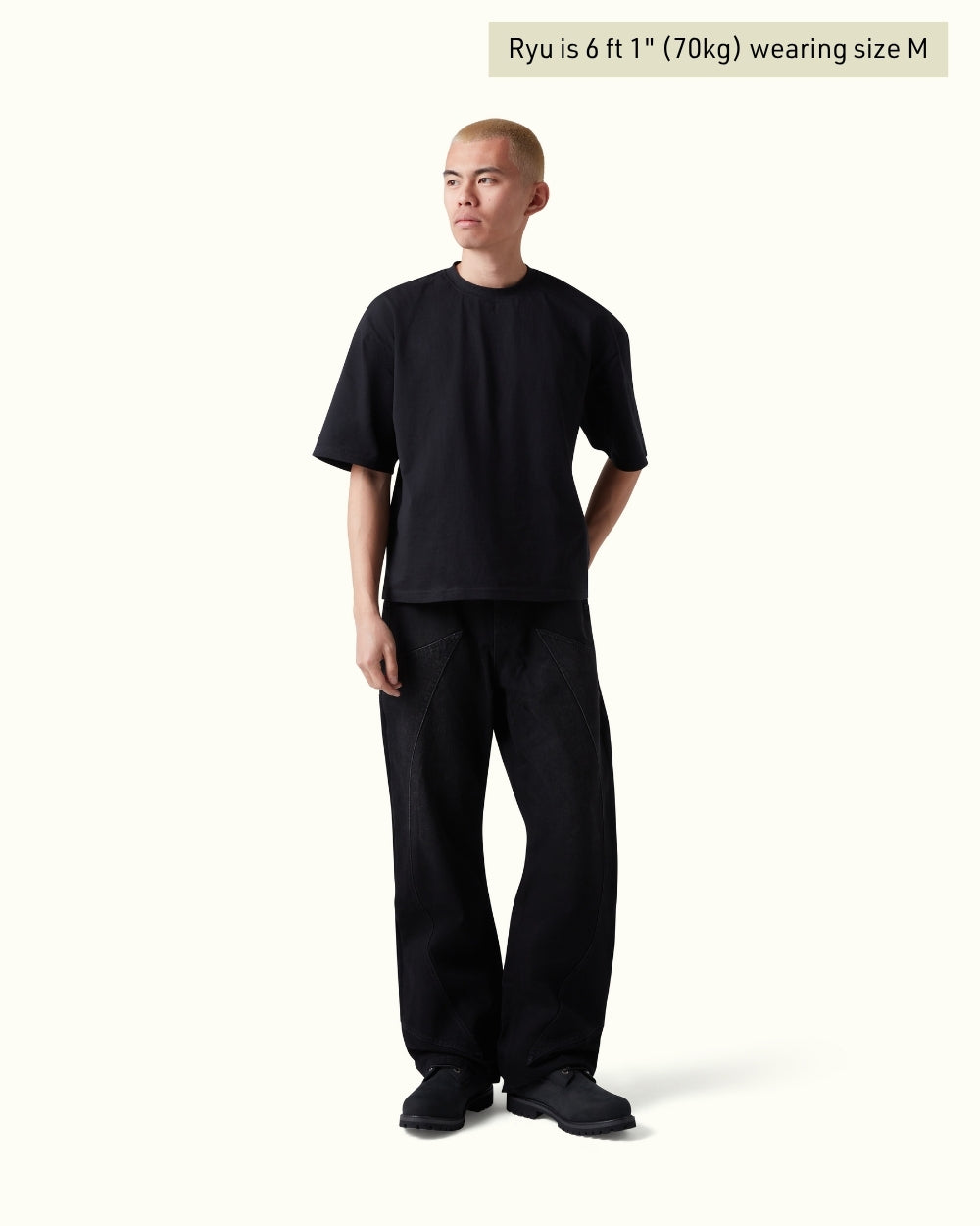 Calça Jeans Manfinity Studios Zombie Apocalypse Wide Leg — Foto 4