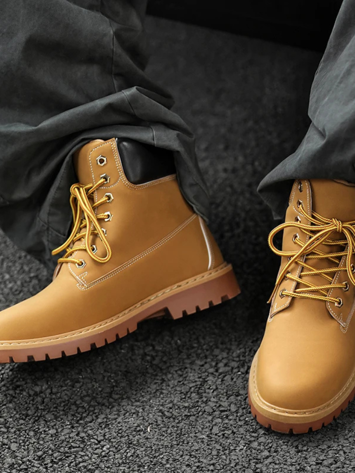 Bota de Couro Manfinity “Outland” — Foto 1