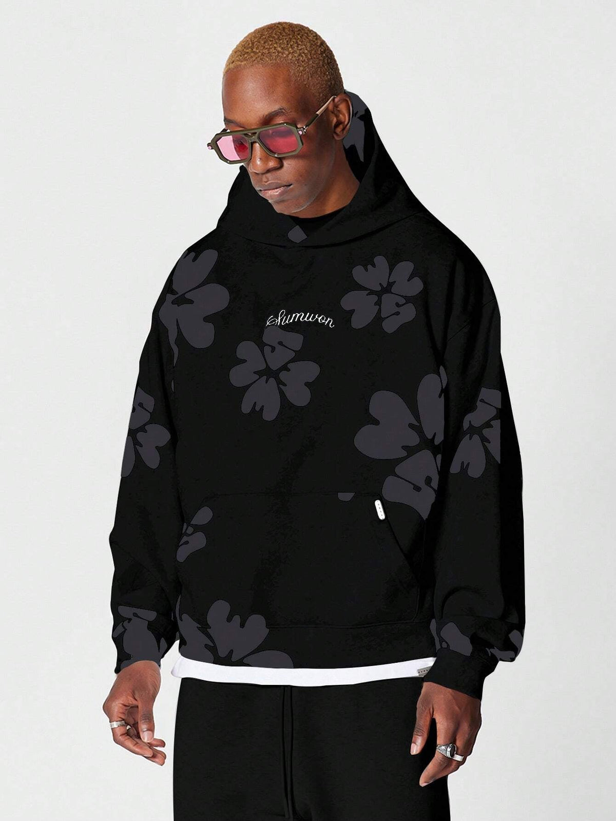 Moletom Manfinity Floral — Foto 11