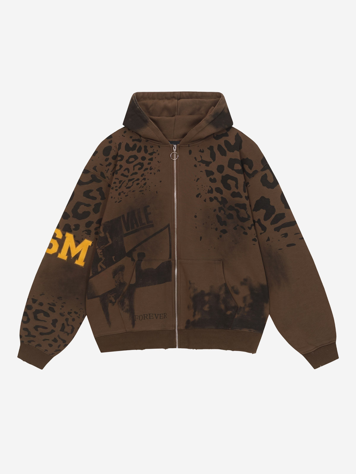 Moletom Manfinity Leopard Appliqué — Foto 15