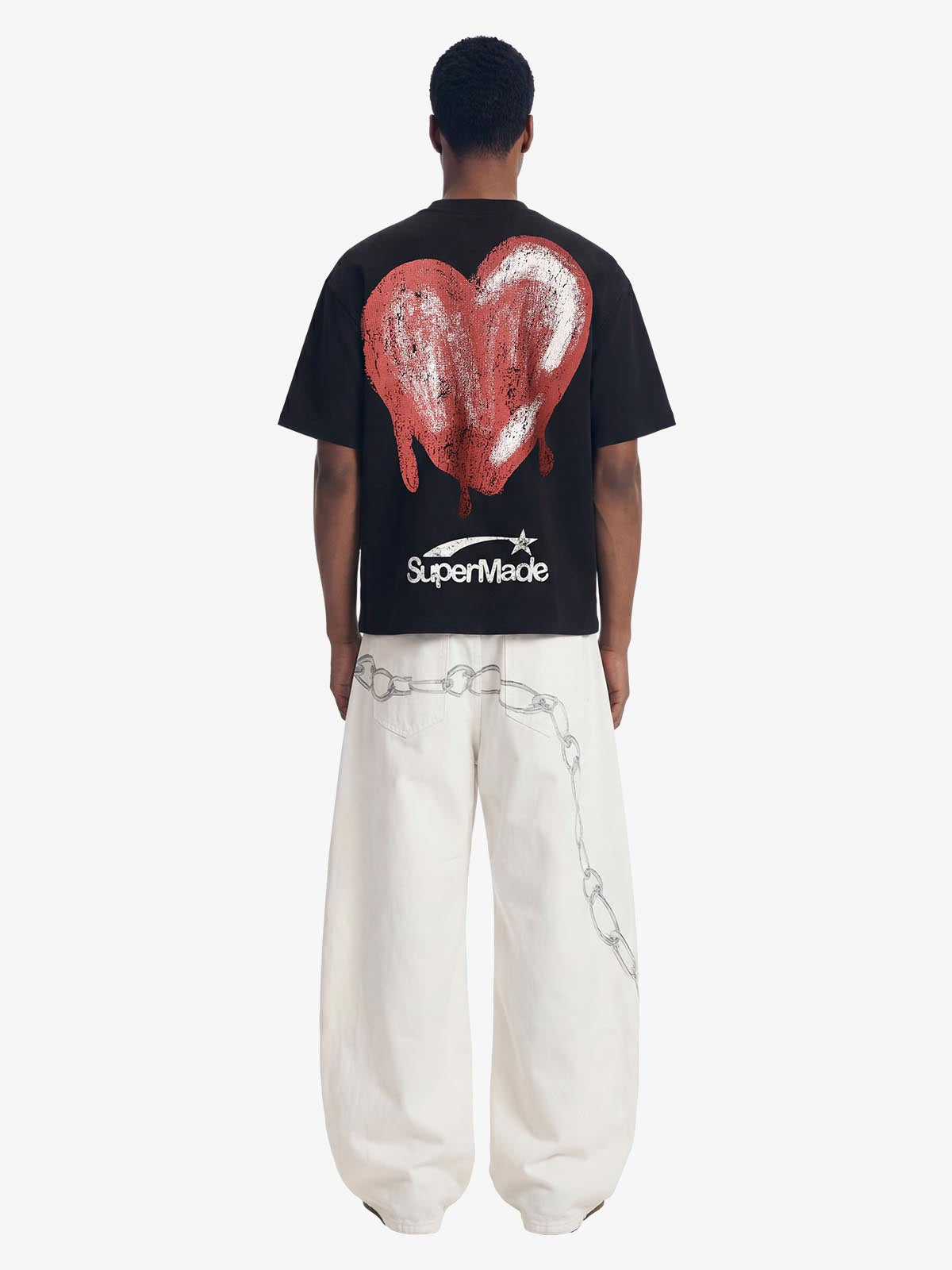 Camiseta Manfinity Skeleton Heart — Foto 9