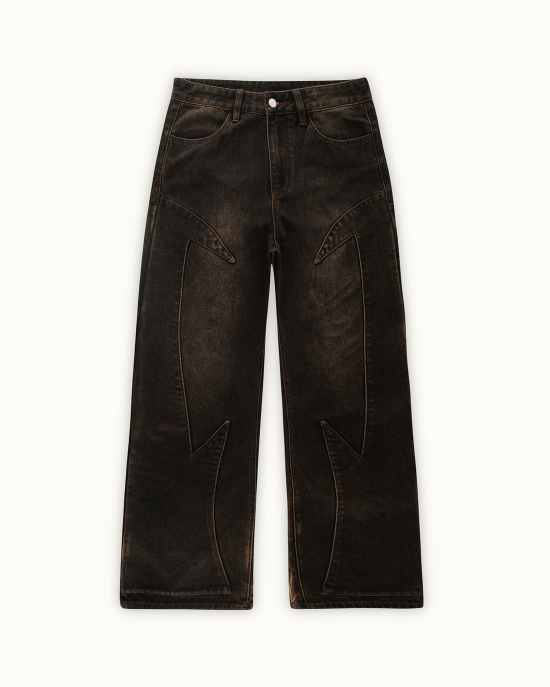 Calça Jeans Manfinity Studios Divine Renaissance Wide Leg — Foto 1