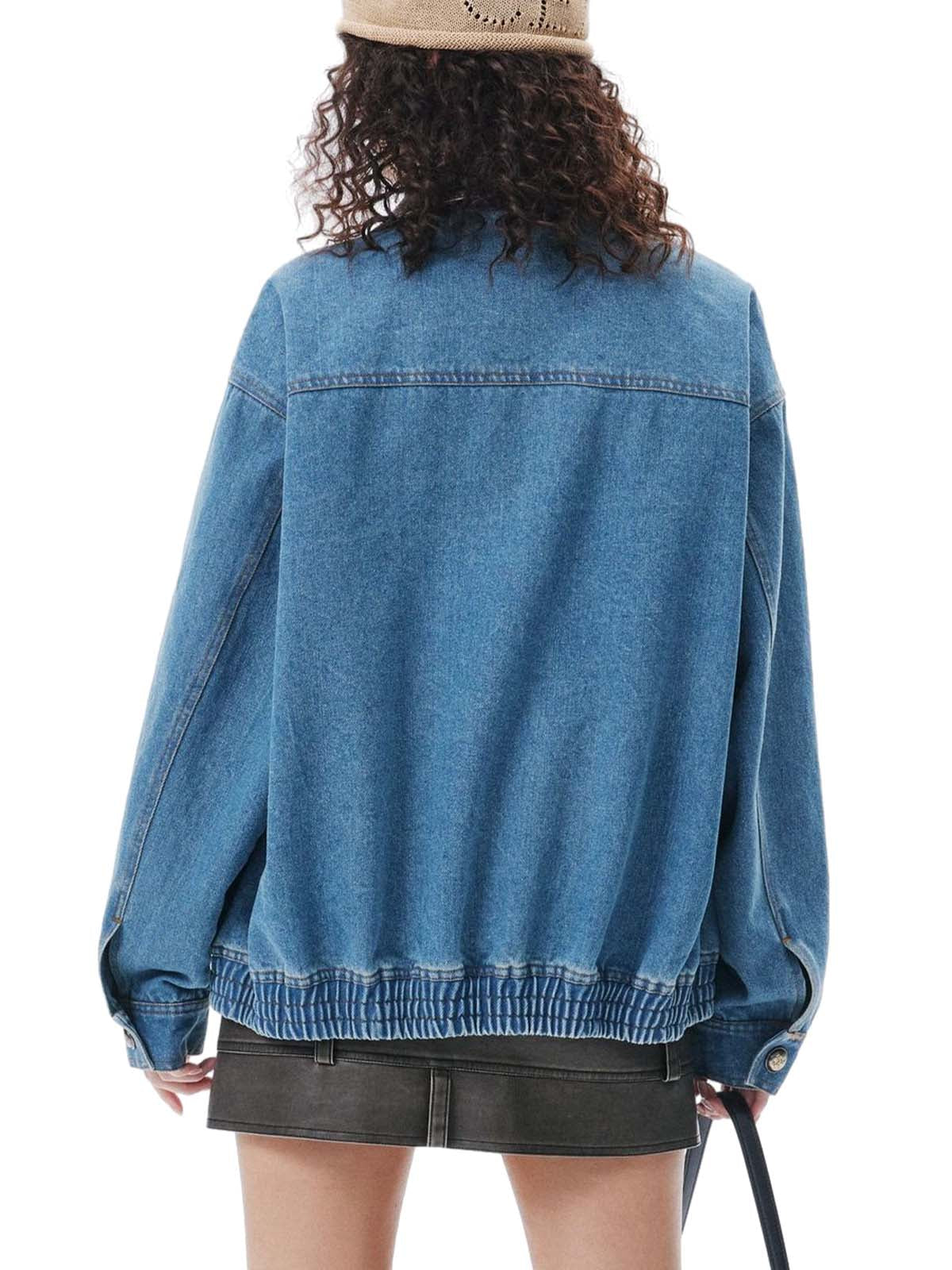Jaqueta Manfinity Heavy Washed Denim Work — Foto 7