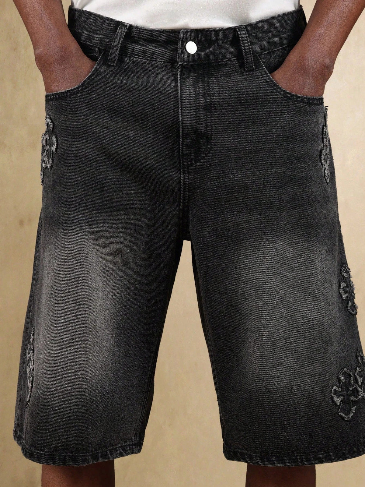 Short Manfinity Denim Cruz Jeans — Foto 2