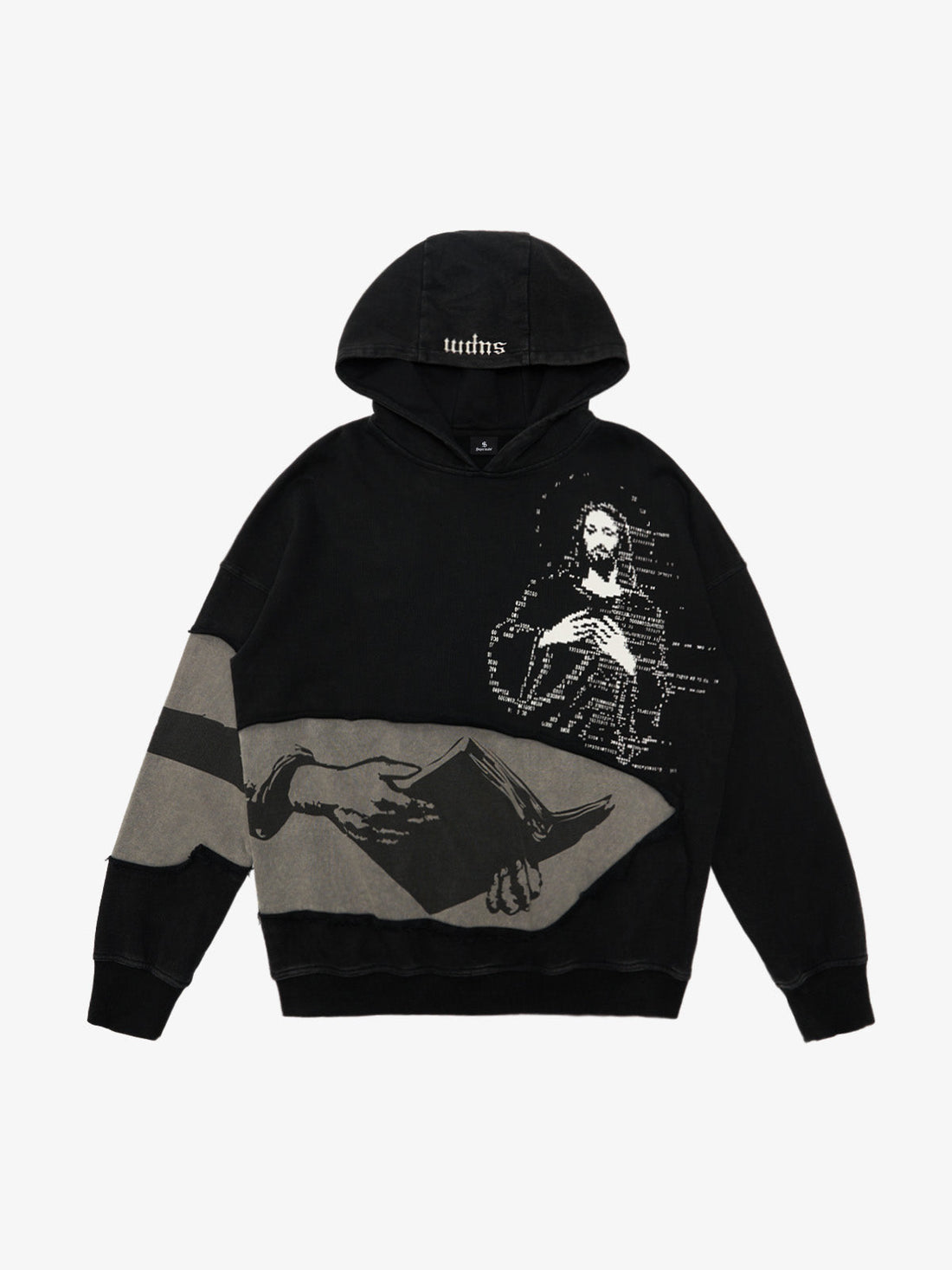 Moletom Manfinity Distressed Electronic Print — Foto 1
