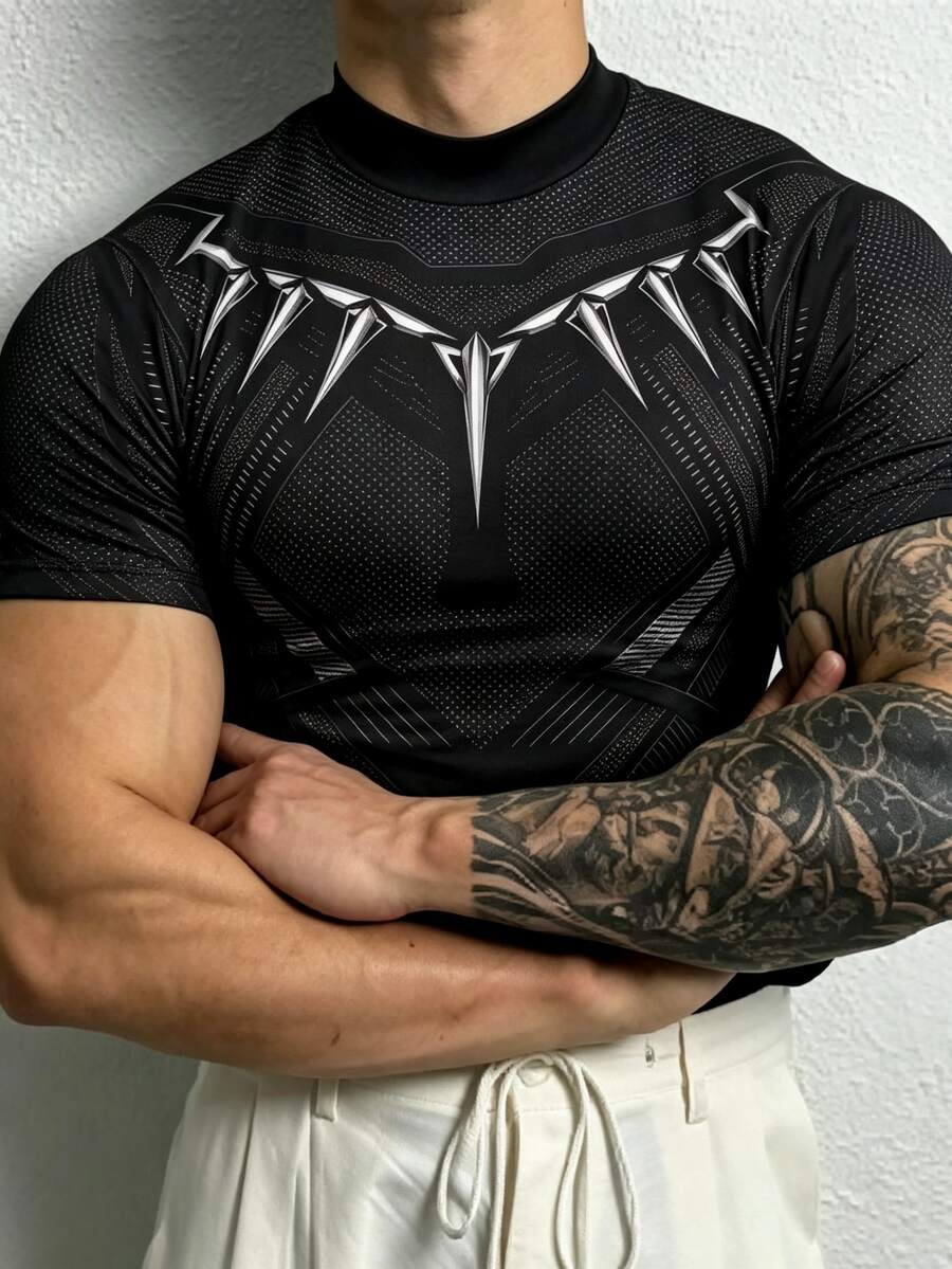 Camiseta Manfinity Compressão — Foto 66