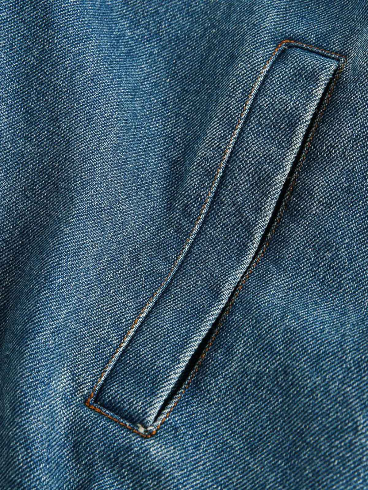 Jaqueta Manfinity Heavy Washed Denim Work — Foto 10