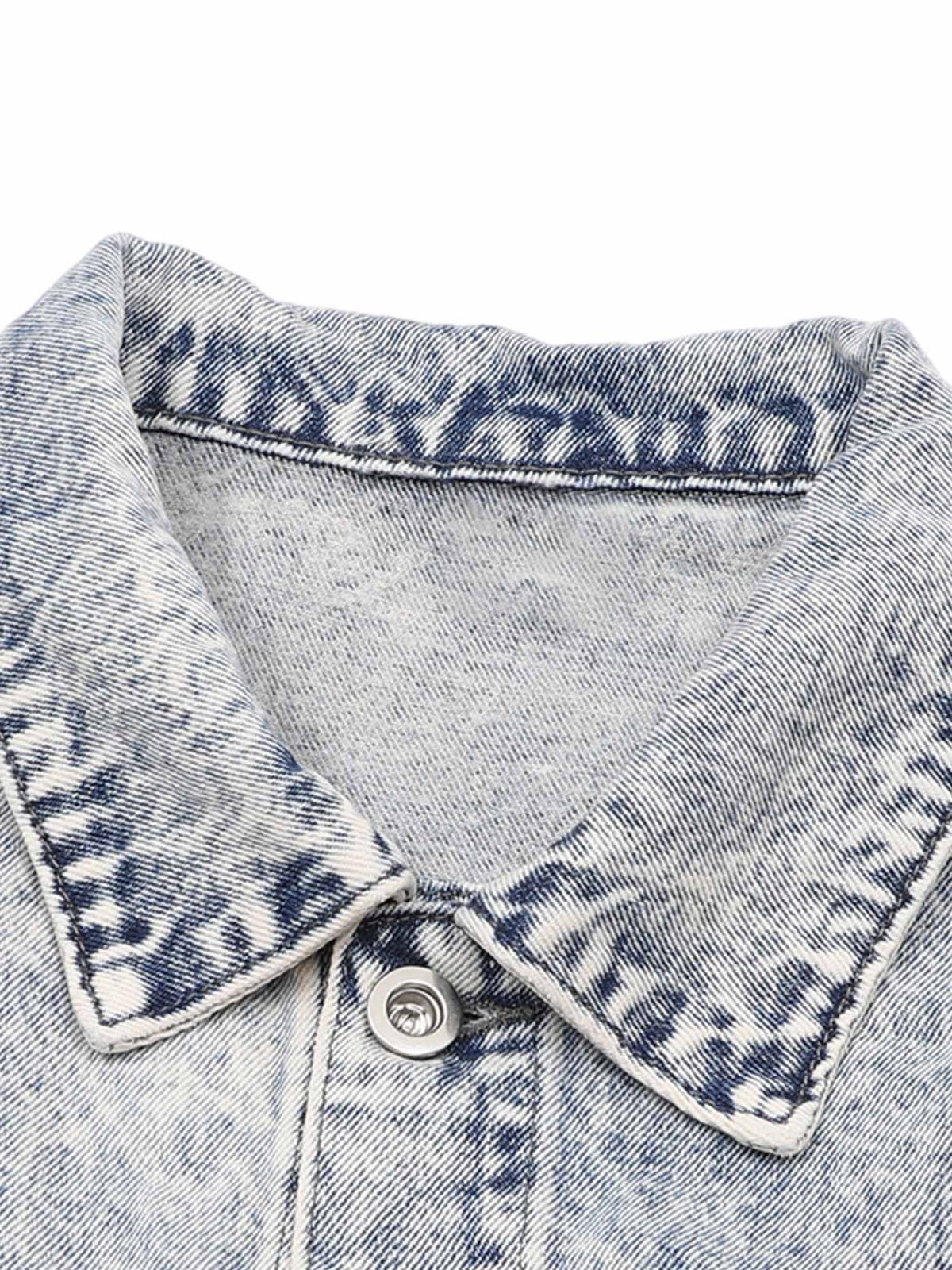 Jaqueta Manfinity Studios Barbed Wire Denim Jacket — Foto 3