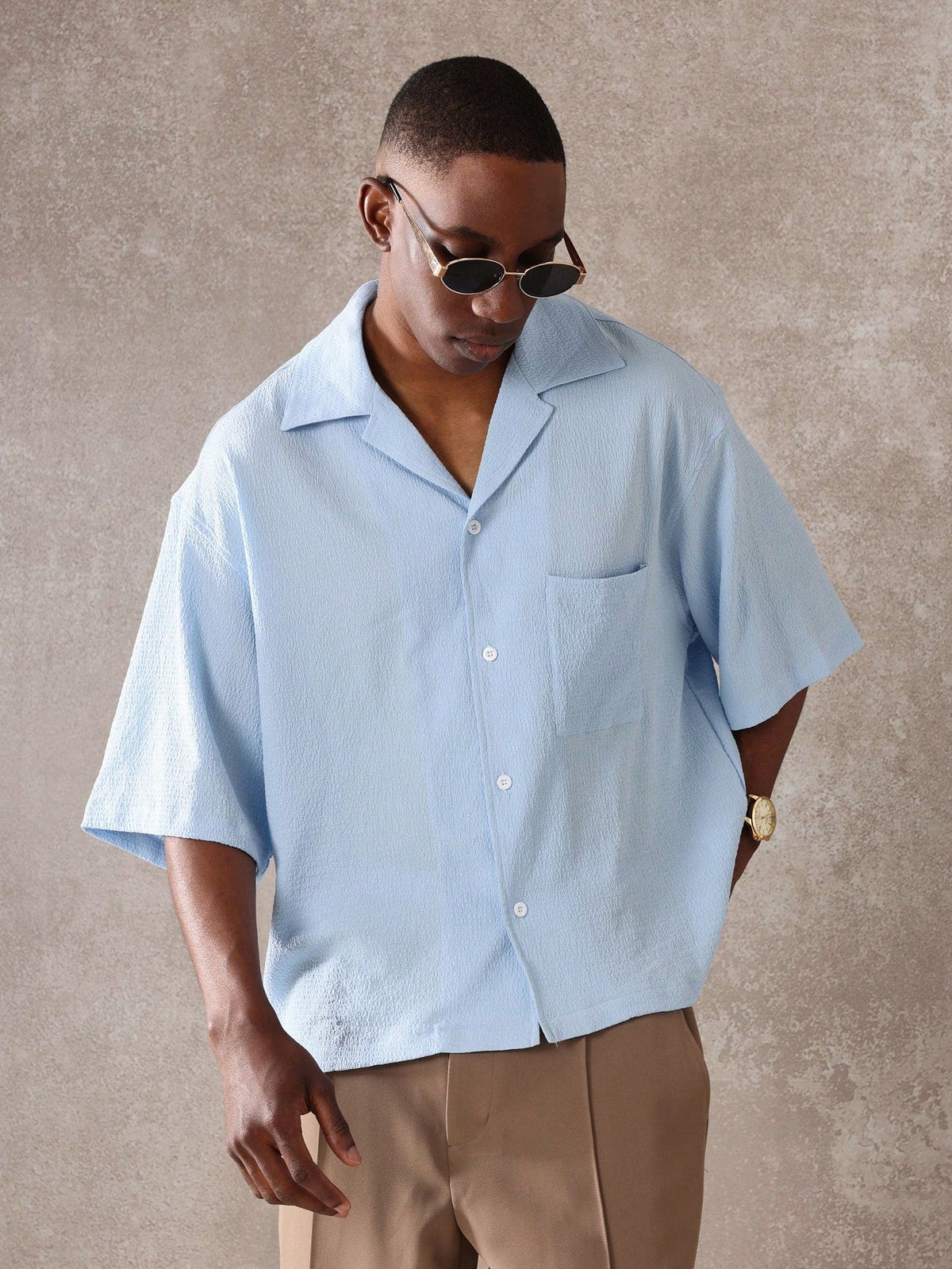 Camisa Manfinity Blue — Foto 2