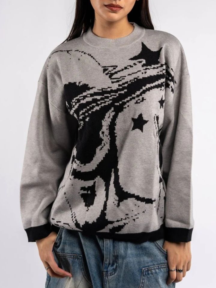 Blusa Suéter Manfinity “Nebula” — Foto 4