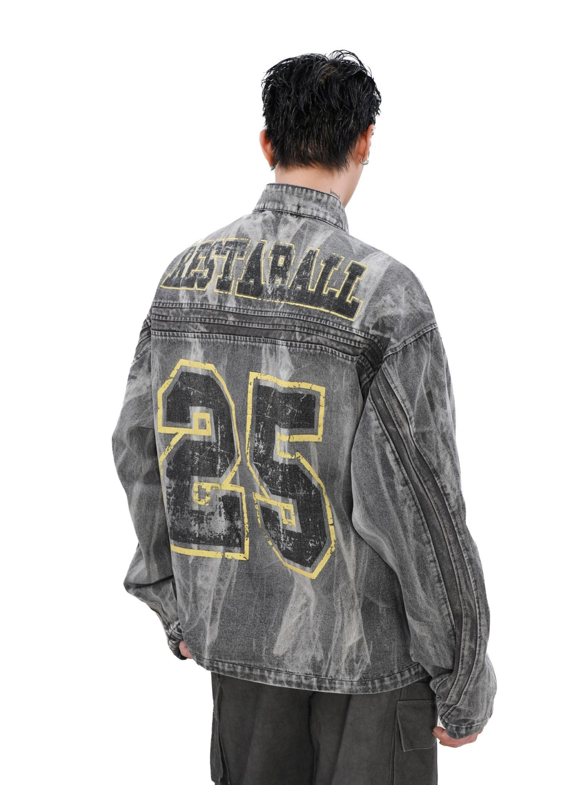 Jaqueta Manfinity Hip-Hop Denim — Foto 9