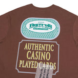 Played Cards T-Shirt In Brown