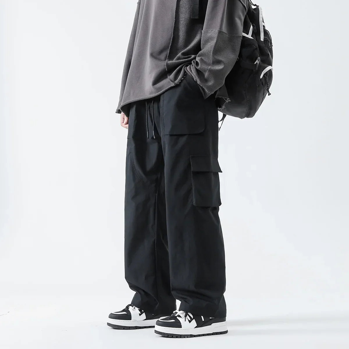 Calça Manfinity Harem Pocket — Foto 6